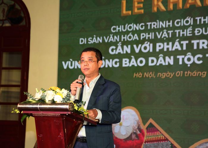 Phó Cục trưởng Nguyễn Lê Phúc phát biểu